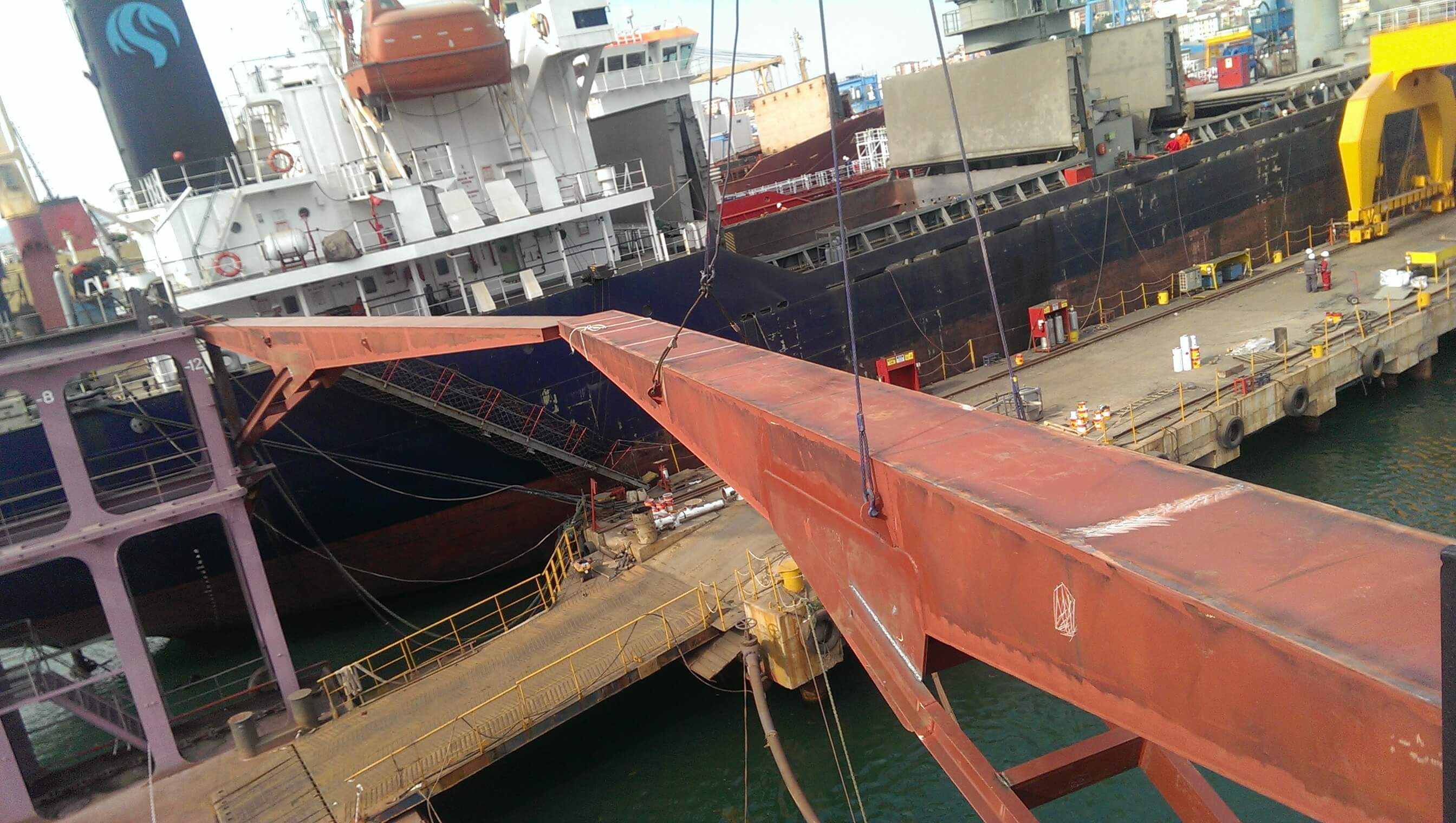 Floating Dock Transfer Bridge