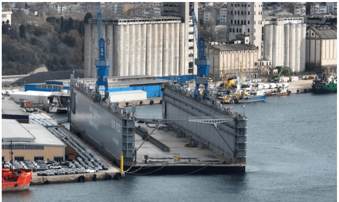 Floating Dock Transfer Bridge